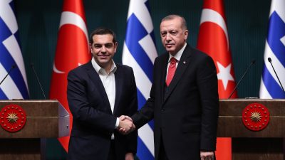 Tsipras und Erdogan wollen Spannungen zwischen beiden Staaten abbauen