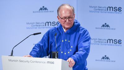 Ischinger eröffnet Münchner Sicherheitskonferenz im Kapuzenpulli