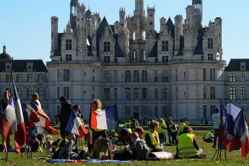 Paris: Höhere Beteiligung an Protesten der „Gelbwesten“-Bewegung
