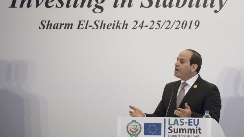 Eklat am Gipfelende: EU und Ägypter streiten über Menschenrechte