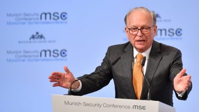 Verkaufte der Chef der Münchner Sicherheitskonferenz Termine und Kontakte?