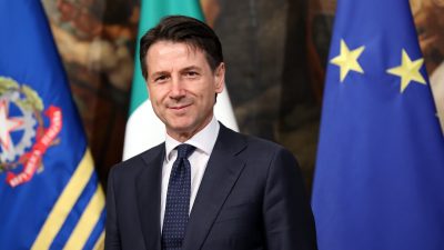 Italiens Regierungschef Conte hält Rede zur Zukunft Europas