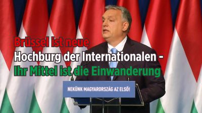 Orban vor EU-Wahl: „Ungarische Identität, christliches Erbe verteidigen“ – Brüssel ist „neue Hochburg der Internationalen“