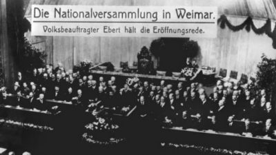 Festakt zu 100 Jahre Weimarer Verfassung