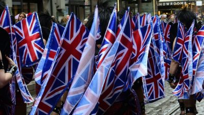 Großbritannien: Kein großes Interesse mehr am Sternenkranz auf blauem Grund