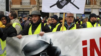 Europarat: Frankreich muss auf Gummigeschosse gegen „Gelbwesten“ verzichten