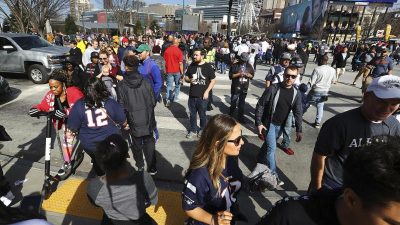 Ausflug zur Einstimmung: Patriots und Rams vor Super Bowl