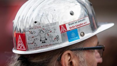 Stahl-Tarifkonflikt: IG Metall startet Warnstreiks