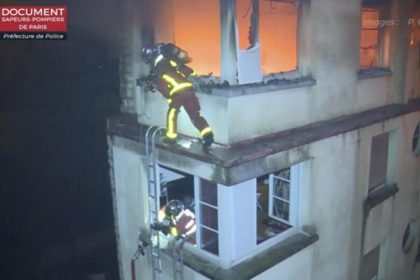 Tödlicher Wohnhausbrand in Paris – Bewohnerin festgenommen