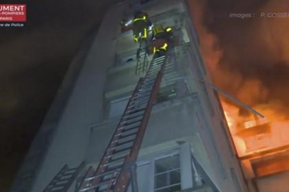 Zahlreiche Tote und Verletzte bei Wohnhausbrand in Paris