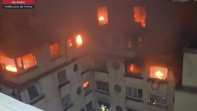 „Paris trauert“ – Mindestens neun Tote bei Wohnhausbrand