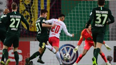 RB Leipzig erstmals im Pokal-Viertelfinale