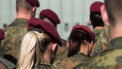Sieben Extremisten im Jahr 2018 in der Bundeswehr enttarnt