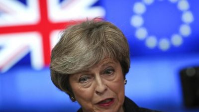 Großbritanniens Premierministerin Theresa May plant neues Brexit-Votum im Juni