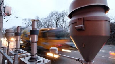 Keine Daten mehr: Schadstoff-Messstation am Neckartor bei Schwelbrand zerstört
