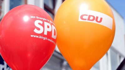 Emnid: SPD verliert – Union unverändert