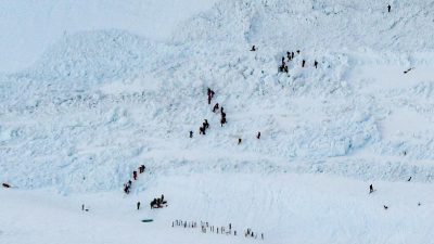 Zehn bis zwölf Personen vermisst: Lawine verschüttet Skipiste Kandahar in der Schweiz