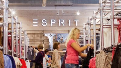 Esprit in Belgien meldet Insolvenz an und schließt 15 Läden