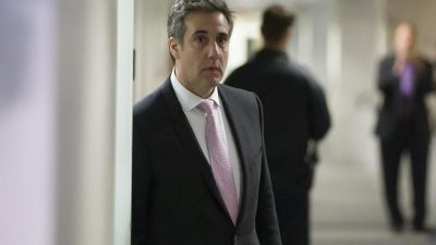 Cohen verklagt Trump-Konzern wegen ausstehender Kosten in Millionenhöhe
