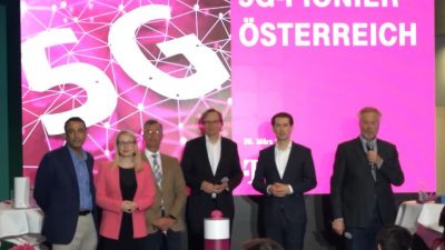 Österreich startete als erstes Land Europas 5G-Netz – Kurz: „Wollen Vorreiter in der EU sein“