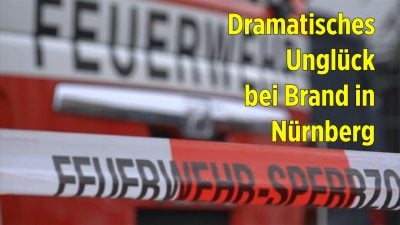 Feuer-Drama in Nürnberg – Fünf Tote bei Wohnhaus-Brand