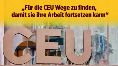 Bayern plant Finanzierung von Lehrstühlen an Soros-Universität