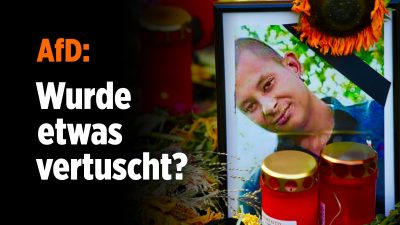 AfD: Soll etwas beim Messermord an Daniel H. in Chemnitz vertuscht werden?