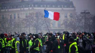 Geringe Beteiligung bei „Gelbwesten“-Protesten in Frankreich
