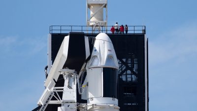 SpaceX-Raumkapsel „Crew Dragon“ im Atlantischen Ozean gelandet