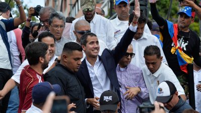 Venezuela: Guaidó ruft nach seiner Rückkehr zu neuen Protesten auf
