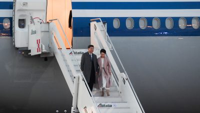 Fünftägiger Europa-Besuch: Chinas Staatschef beginnt Reise mit Besuch in Italien