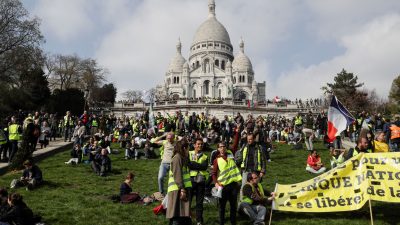 VIDEO: „Gelbwesten“ setzen sich nicht nur in Paris und Nizza über Demonstrationsverbot hinweg