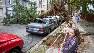 Sturmschäden schnell der Versicherung melden