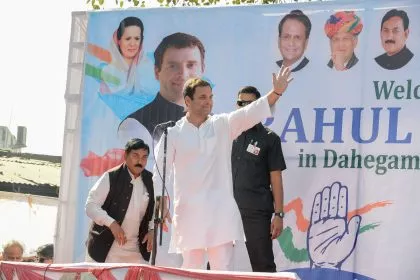 Wahlkampf in Indien: Oppositionsführer Gandhi verspricht Grundeinkommen für 50 Millionen Inder