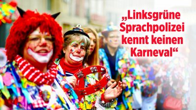 Betreutes Lachen und verletzte Gefühle – Meuthen: Linksgrüne Sprachpolizei kennt keinen Karneval