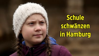 Schule schwänzen in Hamburg: Greta Thunberg erstmals in Deutschland