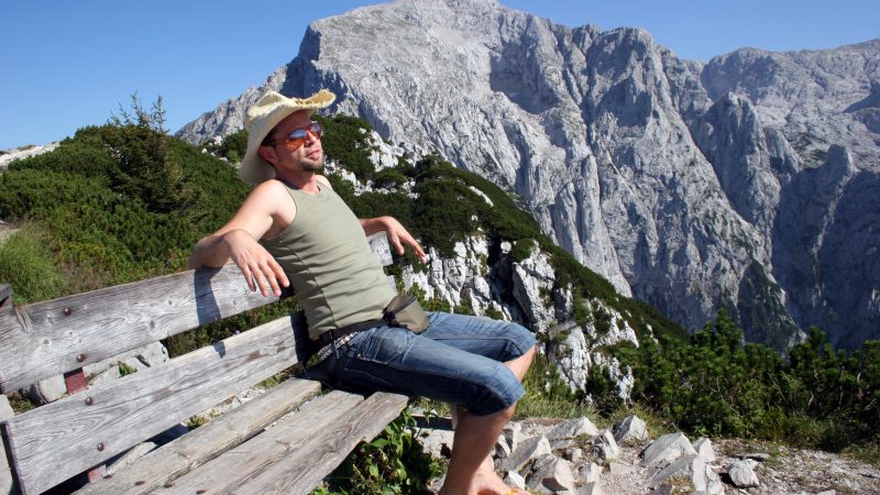 Flipflop-Verbot beim Wandern in italienischem Touristenort