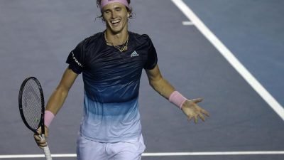 Tennisstar Zverev erreicht Halbfinale in Acapulco