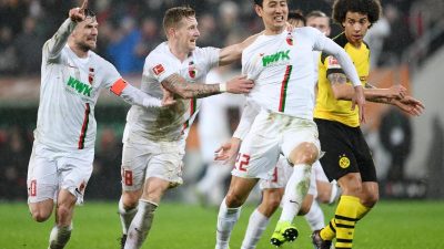 BVB patzt: Knappe Niederlage beim FC Augsburg