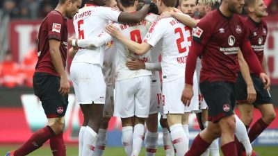 Nürnberg verliert knapp gegen Leipzig
