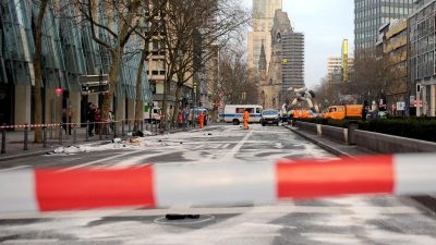 Raserunfall auf Berliner Ku’damm – Angeklagter gesteht Tat