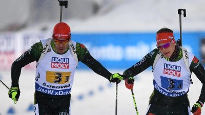 Deutsche Mixed-Staffel holt Silber in Östersund