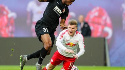 RB Leipzig scheitert auch am Augsburger Bollwerk