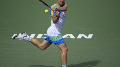 Gojowczyk unterliegt Federer in Indian Wells