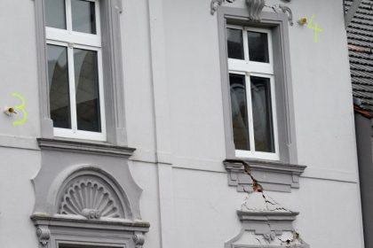 Sechs Häuser in Wuppertal einsturzgefährdet