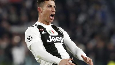 Ronaldo feiert mit provokanter Geste Richtung Simeone