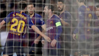 Klarer Sieg über Lyon: FC Barcelona im Viertelfinale