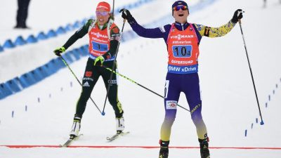 Deutsche Damen-Staffel bei Biathlon-WM Vierte