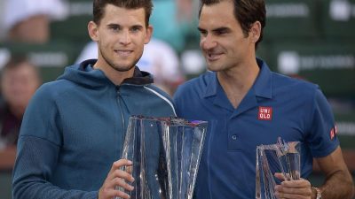 Federer verliert Finale in Indian Wells gegen Thiem