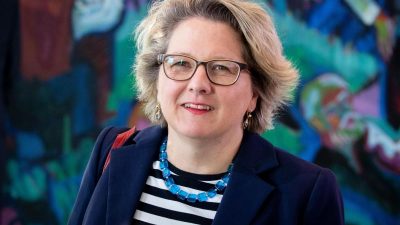 Ziele nicht eingehalten: Svenja Schulze (SPD) übernimmt Vorsitz des Klima-Kabinetts